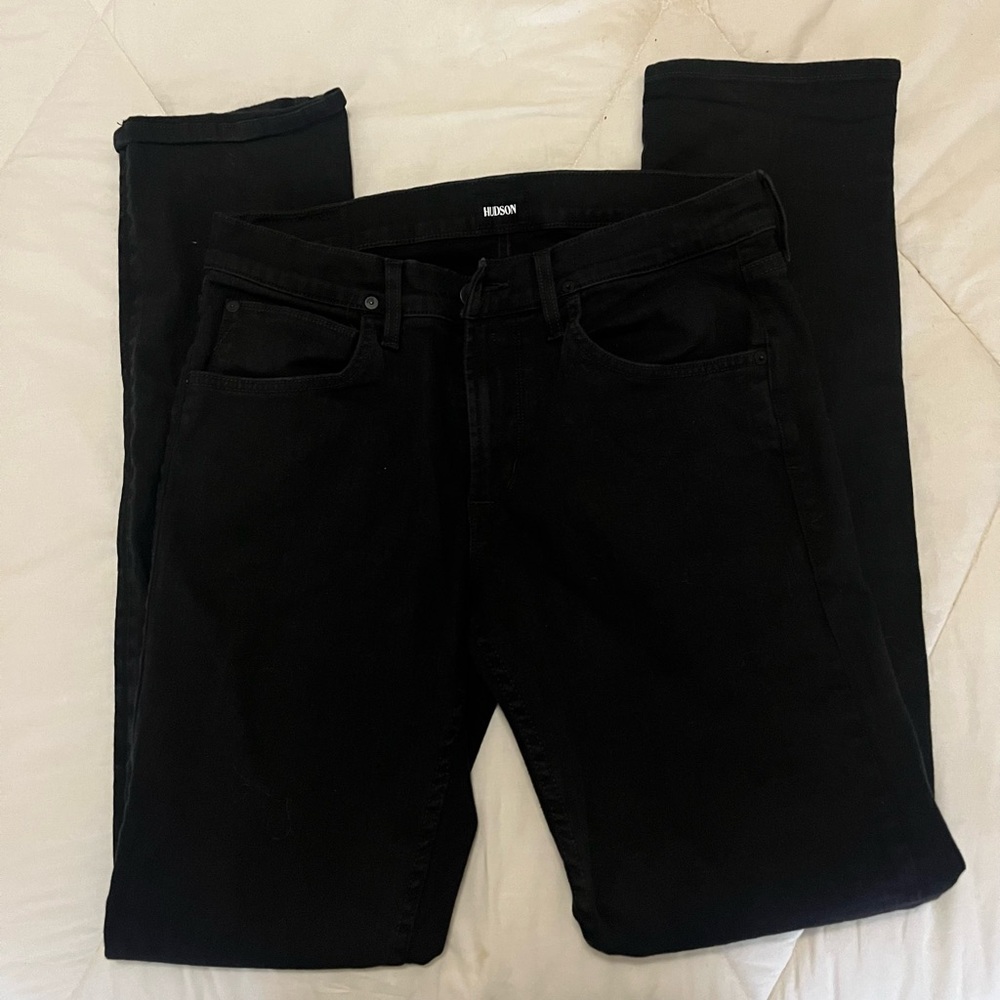 Hudson Black Jeans // Men Size 32